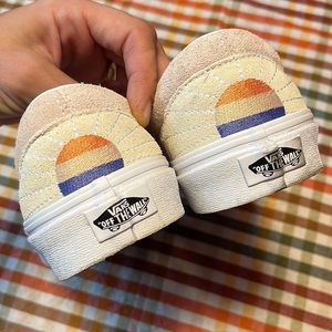 Womens Vans Suede Slip On shoes size 9